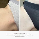 BushBalm Sweet Escape  Ingrown Hair Exfoliating Scrub